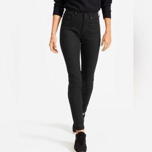 Everlane High Rise Skinny Ankle Jeans Black Size 26
